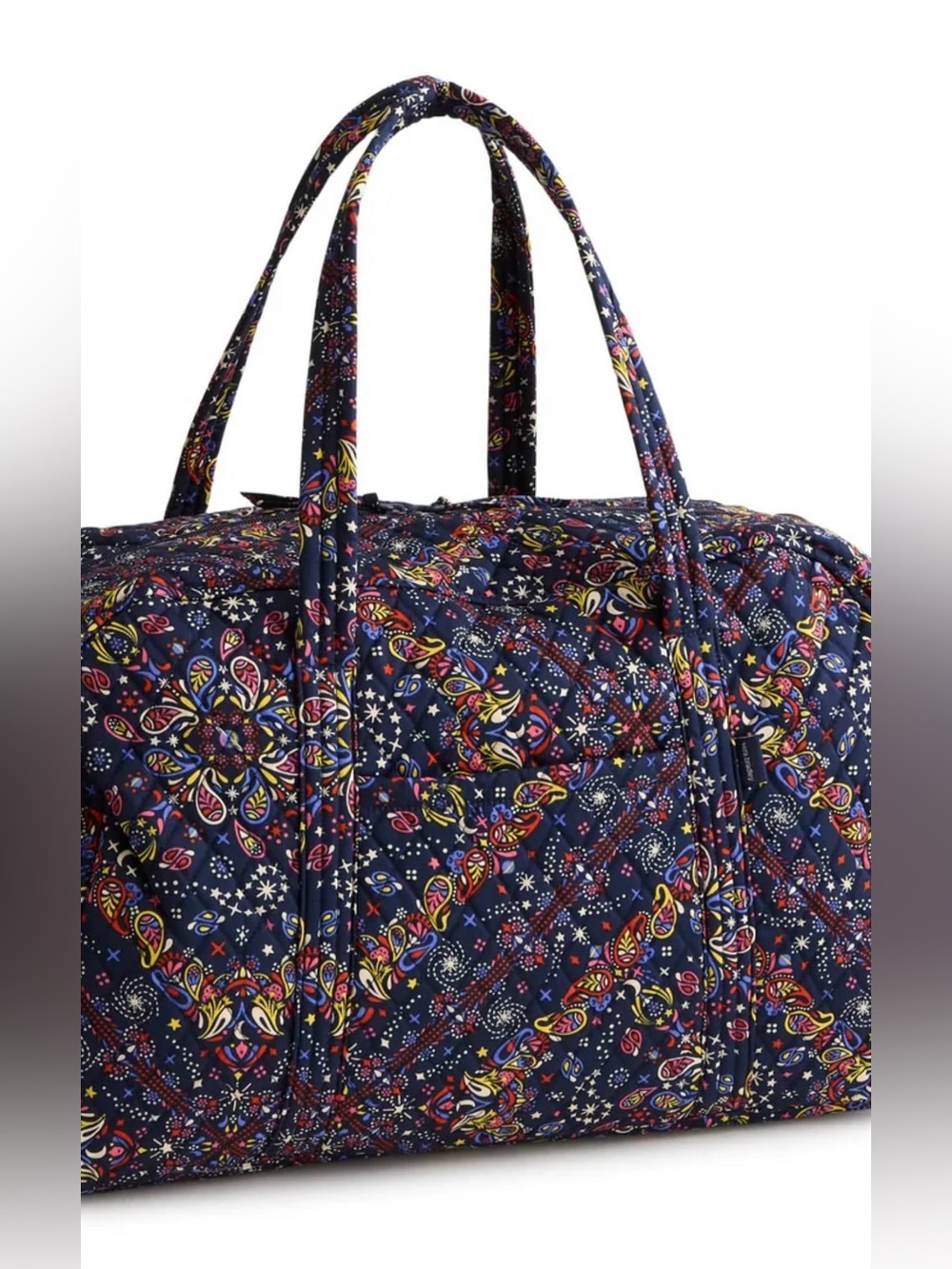 Vera Bradley Large Miramar Weekender Bag NWT Starry Paisley - Picture 2 of 7